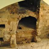L'antico forno di epoca rinascimentale attualmente in fase di restauro